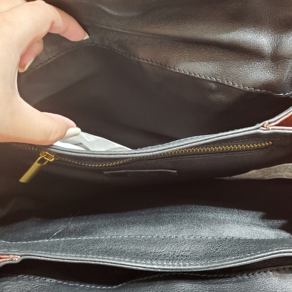 Zara LEATHER CITY BRIEFCASE LIMITED EDITION - Picture 11 of 12